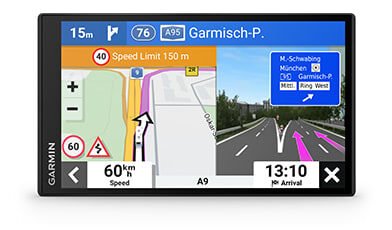 DIDELIS PALYDOVINĖS NAVIGACIJOS ĮRENGINIO EKRANAS