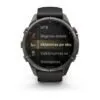 Garmin fēnix 9 Pro inReach 43 mm Carbon Gray DLC Titanium / Black / Pebble Grey Silicone