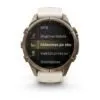 Garmin fēnix 9 Pro inReach 43 mm Autumn Gold Titanium / Cream / French Grey Silicone