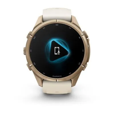Garmin fēnix 9 Pro 43 mm Autumn Gold Titanium / Cream / French Grey Silicone