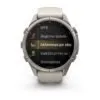 Garmin fēnix 9 Pro inReach 43 mm Titanium / Fog Grey / Dark Sandstone Silicone