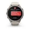 Garmin fēnix 9 Pro inReach 43 mm Titanium / Fog Grey / Dark Sandstone Silicone