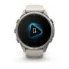 Garmin fēnix 9 Pro 43 mm Titanium / Fog Grey / Dark Sandstone Silicone