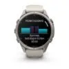 Garmin fēnix 9 Pro 43 mm Titanium / Fog Grey / Dark Sandstone Silicone
