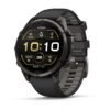 Pilkos anglies DLC titanas / juoda / akmenėlių pilka • 47 mm • Fenix 9 Pro AMOLED