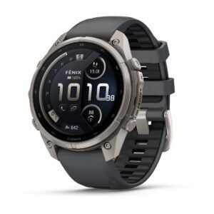 Garmin fēnix 9 Pro inReach 47 mm Titanium / Graphite / Black Silicone