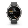 Garmin fēnix 9 Pro inReach 47 mm Titanium / Graphite / Black Silicone