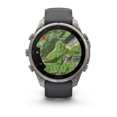 Garmin fēnix 9 Pro inReach 47 mm Titanium / Graphite / Black Silicone