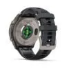 Garmin fēnix 9 Pro inReach 47 mm Titanium / Graphite / Black Silicone