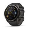 Pilkos anglies DLC titanas / juoda / akmenėlių pilka • 51 mm • Fenix 9 Pro inReach AMOLED