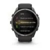 Garmin fēnix 9 Pro inReach 51 mm Carbon Gray DLC Titanium / Black / Pebble Grey Silicone