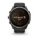 Garmin fēnix 9 Pro inReach 51 mm Carbon Gray DLC Titanium / Black / Pebble Grey Silicone