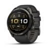 Pilkos anglies DLC titanas / juoda / akmenėlių pilka • 51 mm • Fenix 9 Pro AMOLED