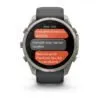 Garmin fēnix 9 Pro inReach 51 mm Titanium / Graphite / Black Silicone