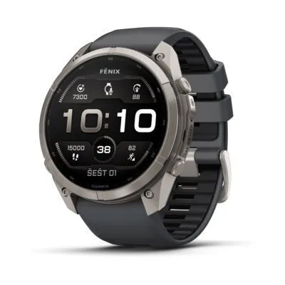Garmin fēnix 9 Pro 51 mm Titanium / Graphite / Black Silicone