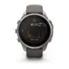 Garmin fēnix 9 Pro inReach Solar 47 mm Titanium / Pebble Grey Silicone