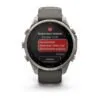 Garmin fēnix 9 Pro inReach Solar 47 mm Titanium / Pebble Grey Silicone