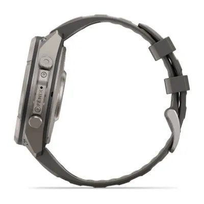 Garmin fēnix 9 Pro inReach Solar 47 mm Titanium / Pebble Grey Silicone