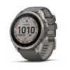 Garmin fēnix 9 Pro inReach Solar 51 mm Titanium / Pebble Grey Silicone