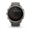Garmin fēnix 9 Pro inReach Solar 51 mm Titanium / Pebble Grey Silicone