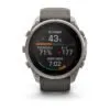 Garmin fēnix 9 Pro inReach Solar 51 mm Titanium / Pebble Grey Silicone