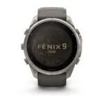 Garmin fēnix 9 Pro inReach Solar 51 mm Titanium / Pebble Grey Silicone