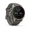 Garmin fēnix 9 43 mm Titanium / Pebble Grey Silicone