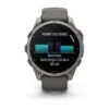 Garmin fēnix 9 47 mm Titanium / Pebble Grey Silicone