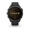 Garmin fēnix 9 47 mm Carbon Grey DLC Titanium / Black Silicone