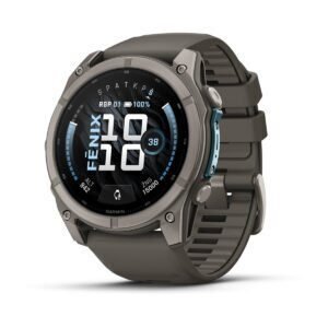 Garmin fēnix 9 51 mm Titanium / Pebble Grey Silicone