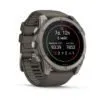 Garmin fēnix 9 51 mm Titanium / Pebble Grey Silicone