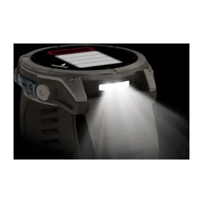 Garmin fēnix 9 51 mm Titanium / Pebble Grey Silicone