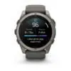 Garmin fēnix 9 51 mm Titanium / Pebble Grey Silicone