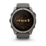 Garmin fēnix 9 51 mm Titanium / Pebble Grey Silicone