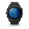 Garmin fēnix 9 51 mm Carbon Grey DLC Titanium / Black Silicone