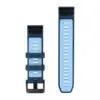 Garmin QuickFit 22 Watch Band Tidal Blue / Ice Blue Silicone