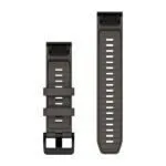 Garmin QuickFit 22 Watch Band Pebble Grey Silicone