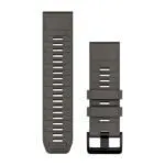 Garmin QuickFit 26 Watch Band Pebble Grey Silicone Garmin QuickFit 26 Watch Band Pebble Grey Silicone
