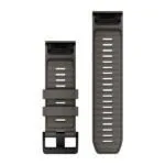 Garmin QuickFit 26 Watch Band Pebble Grey Silicone Garmin QuickFit 26 Watch Band Pebble Grey Silicone