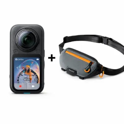 Insta360 CINSABXA-X6-STR-BLK camera + Everyday Crossbody Bag Insta360 CINSABXA-X6-STR-BLK camera + Everyday Crossbody Bag