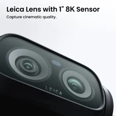 Insta360 Luna Ultra standartinis komplektas, kosminė juoda