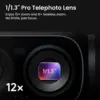Insta360 Luna Ultra standartinis komplektas, kosminė juoda