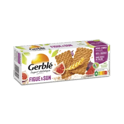 Gerblé sausainiai su sojos ir figų skoniu 270g