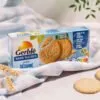 Gerblé sausainiai su sezamais ir vanile, be cukraus 132g