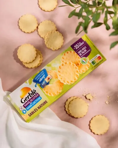 Gerblé smėlio sausainiai be glitimo 120g