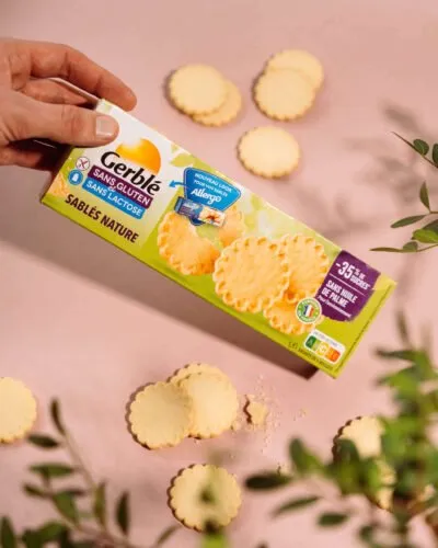 Gerblé smėlio sausainiai be glitimo 120g