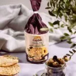 Gerblé kukurūzų galetės su alyvuogėmis ir žolelėmis 123,5g Gerblé kukurūzų galetės su alyvuogėmis ir žolelėmis 123,5g