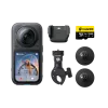 Insta360 X6 Motorcycle Bundle Midnight Black