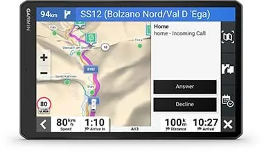 Garmin Camper 1095 EU MT-D — ZVANĪŠANA, IZMANTOJOT BRĪVROKU SISTĒMU