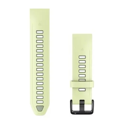 Garmin QuickFit 20 Watch Band Citron/Willow Silicone Garmin QuickFit 20 Watch Band Citron/Willow Silicone
